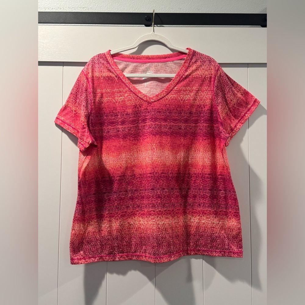 Pink Gradient Women's Top